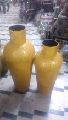 yellow flower vases