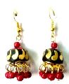 Glass Beads Earrings Vintage and Ethnic Jewelry