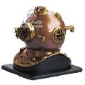 Brass And Copper Diving Helmet