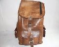 Retro Look Vintage Handmade Genuine Leather Backpack Bag