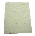 Fancy grey cover handmade embroidered paper
