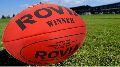 Australian Rules Football Leather AFL Ball