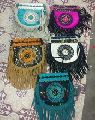Beads Genuine Leather Fringies bags