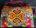 Vintage handcrafted Designer Tribal Clutch Bag