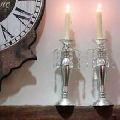 Soap Stone Church Candle Stand Holders