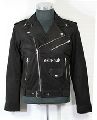 leather jacket black suede