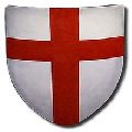 Medieval cross shield Reproduction