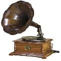 Nautical Antique Brass Gramophones