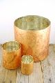 Copper Candle Holder Cup Tumbler