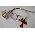 Decorative hunting brass bugle