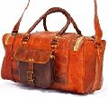 Genuine leather Heavy luggage carry bag