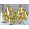 Gold christmas hanging bell