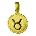 Zodiac sign gold plated Pendant