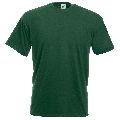 Green Mens Round Neck T-Shirt