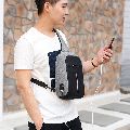 Anti-Theft Water Proof And Charging Shoulder Bag