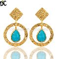Turquoise Gemstone Earrings