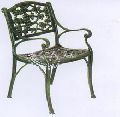 Iron Carved Garden Chair