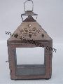 antique metal lantern