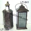 antique metal lantern candle holders lantern