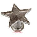 Silver Metal Star Candle Holder