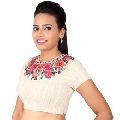 Cotton khadi look blouse