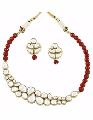 Kundan choker necklace set with earrings