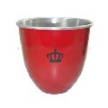 Red Aluminium Ice Bucket