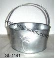 Plant Use Decorative Bucket Item Code:GL-1141