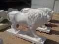 Marble Standing Lion