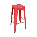 Square Industrial Stool