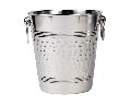 Stainless Steel Hammered Ice Bucket