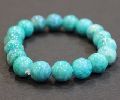 Amazonite Natural Gemstone Beads Stretch Bracelet