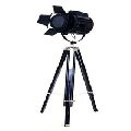Nautical Black search light with black stand