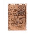 genuine leather journal with leather cover