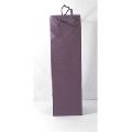 Recycled cotton paper wine bag