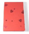 red paper cover travel notebook