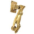 Handcrafted Brass Hand Door Knocker