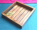 Square Wood serving Tray