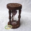 Wooden nautical sand timer