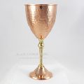 Copper Goblet Champagne Glass