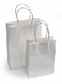 Plain White Shopping Bag 13,10,5 120GSM