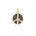 Single Cut Round Diamond Pendant