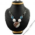 Big Natural !! 925 Sterling Silver Multi Stone Necklace Grohandel