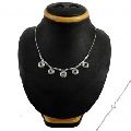 High Quality ! Smoky Quartz Gemstone Sterling Silver Necklace Jewelry