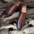 welted Caramel Chocholate brown Formal Shoes