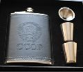 COPPER AND STAINLESS STEEL BEER FLASK