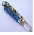 Sodalite Chakra Faceted Healing Stick