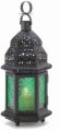 Color Glass Moroccan Lantern