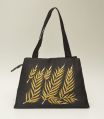 Golden Fern Silk Handbag NHSS - 003