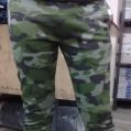 Polyester Fabric mens army print lower